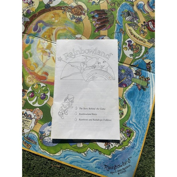 Rainbowland Board Fantasy Game Kolsbun Family Games 2000 RARE Incomplete - Picture 6 of 15